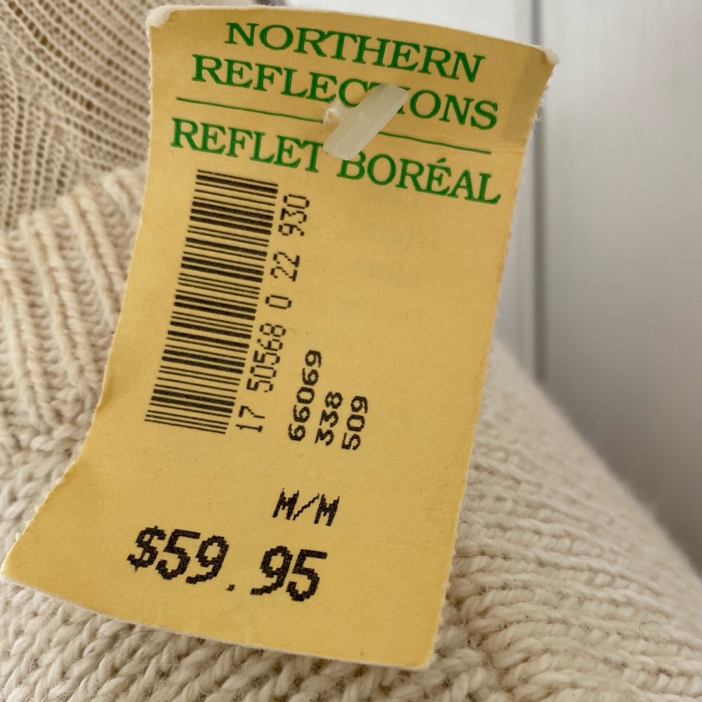 Vintage Northern Reflections Purple Floral Sweater - Picture 4 of 4